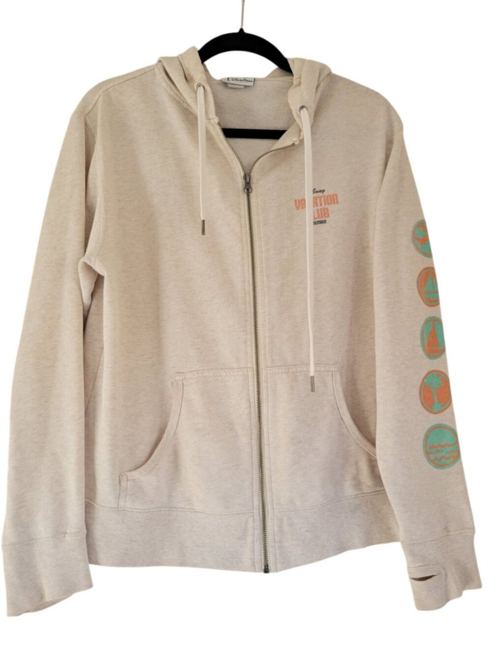 Disney DVC Zip Hoodie Cozy Loungewear Vacation Parks Epcot Resort Theme Park